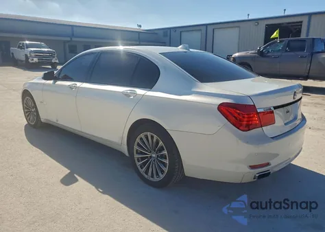 2009 BMW 750 Li z USA, uszkodzony, nr VIN WBAKB83559CY62003